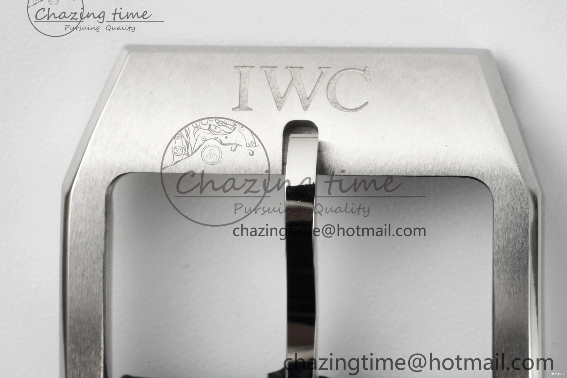 MIROTIME 1222 Thermal Pilot Chrono SS AZF 1:1 Best Edition Brown Dial on Brown Leather Strap A 7062